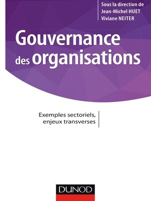cover image of Gouvernance des organisations